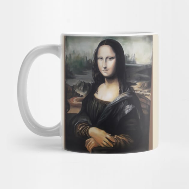 mona lisa by Vanelkan